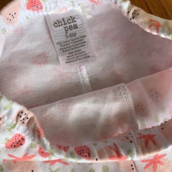 — Chick Pea — Adorable 3 piece baby girl outfit 3-6M - Picture 4 of 4